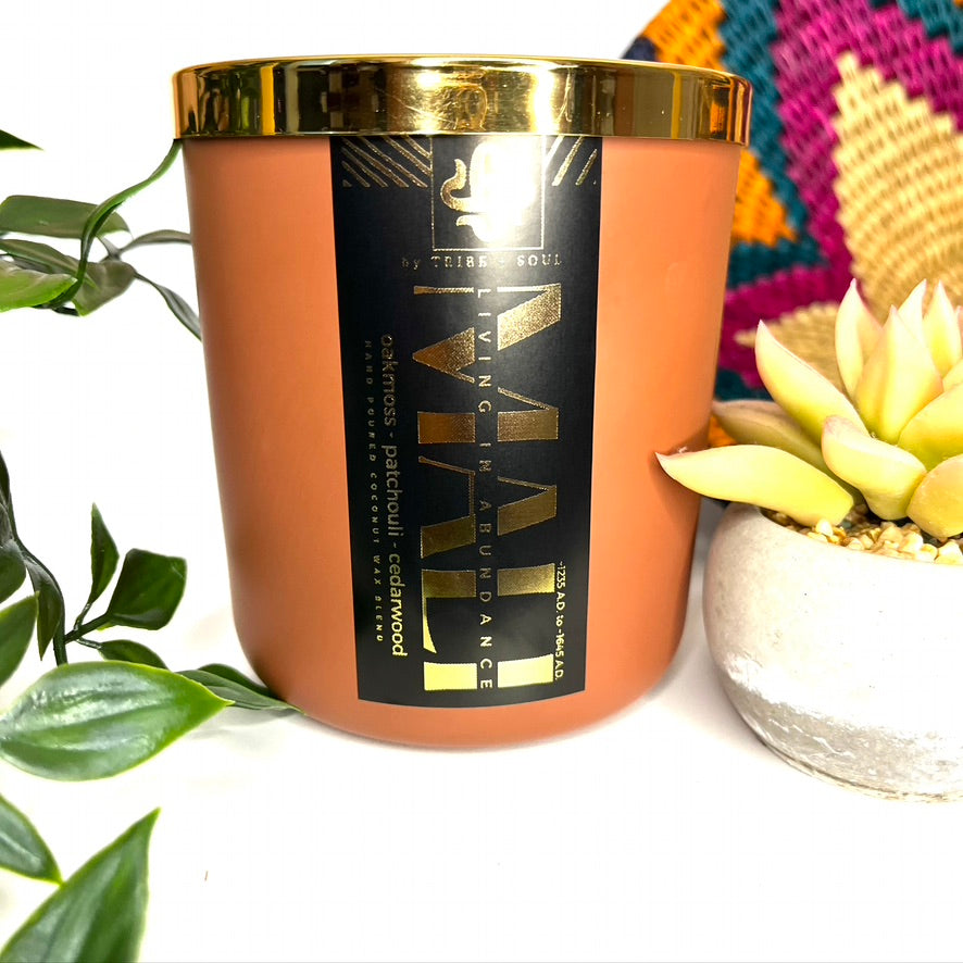 Mali Candle(Woodsy Cologne) Tribe + Soul