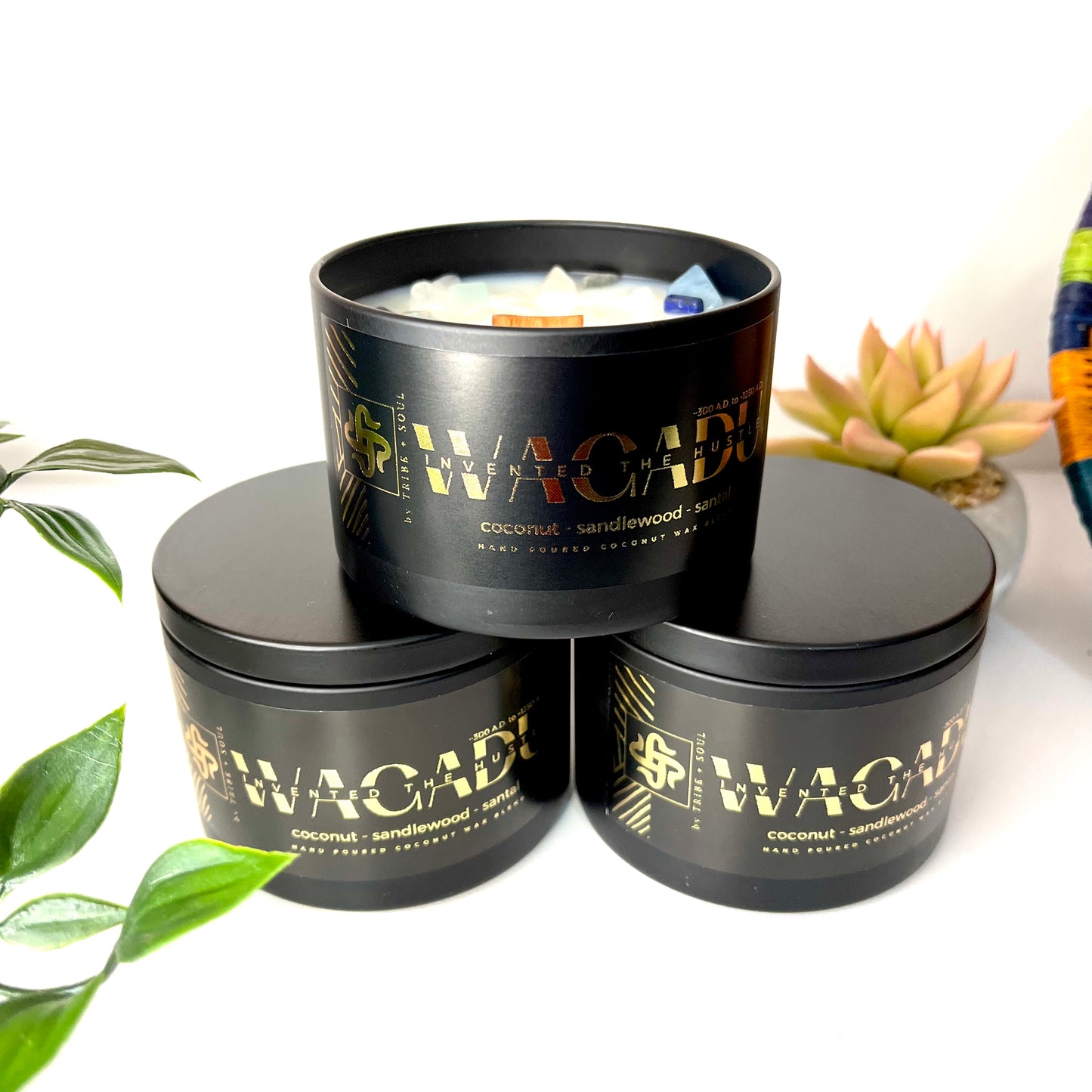 Wagadu Candle(Coconut Sandalwood) Tribe + Soul