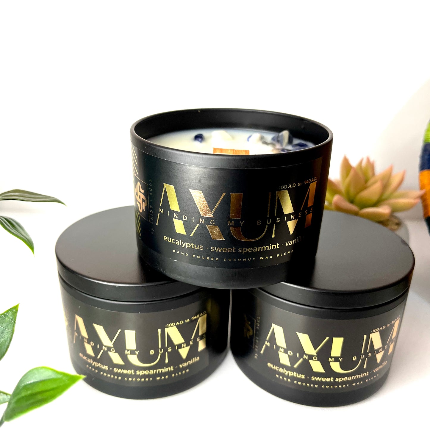Axum Candle(Sweet Spearmint) Tribe + Soul