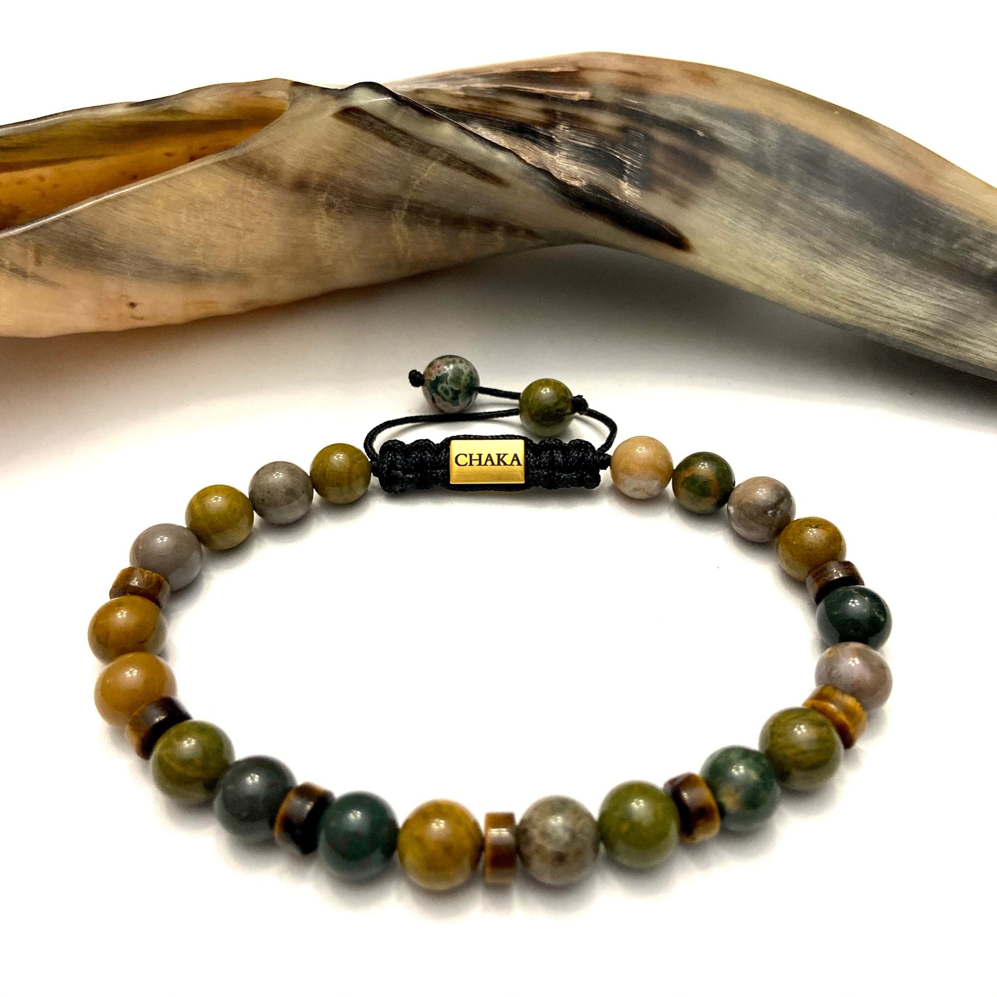 Ocean Jasper Bracelet Chaka Beads